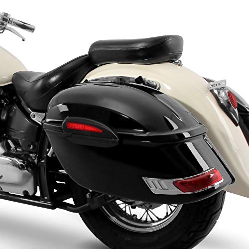 Alforjas rigidas DW 33l para Harley Softail Deluxe