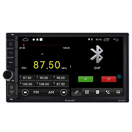 Android 10 Doble Din GPS para coche Navegación por satélite Unidad principal Radio Estéreo para Hyundai Sonata 1998-2004 Getz 2002-2010 Elantra 2000-2006 Matrix 2004-2010 Terracan 2001-2007 Tiburon 2