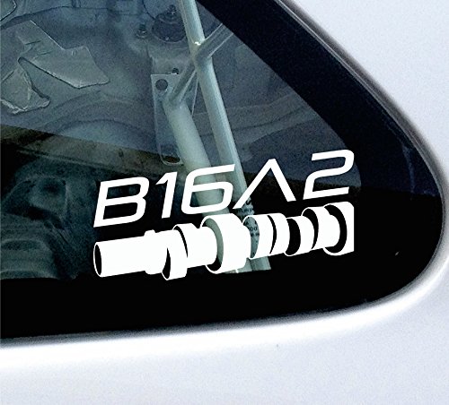 B16 A2 Cam Style – Adhesivo para Honda CRX, CIVIC EF, EG, EK VTI VTEC 1.6 DOHC