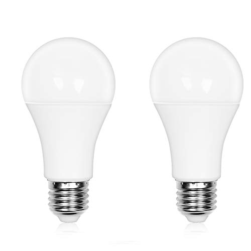 Bonlux 12W Bombilla E27 con Sensor Crepuscular con 1000LM Blanca Cálida 2700K, Iluminación de 180 Grados, LED con Encendido/Apagado Automático para Patio Escalera Jardín(2-Unidades) Bonlux 12W Bombilla E27 con Sensor Crepuscular con 1000LM Blanca Cálida 2700K, Iluminación de 180 Grados, LED con Encendido/Apagado Automático para Patio Escalera Jardín(2-Unidades)