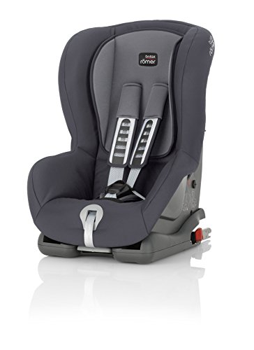 Britax Römer Silla de coche 9 meses - 4 años, 9 - 18 kg, DUO PLUS Grupo 1, Storm Grey