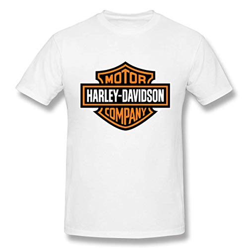 Camisetas clásicas de diseño de Logotipo Harley Davidson para Hombre,6XL
