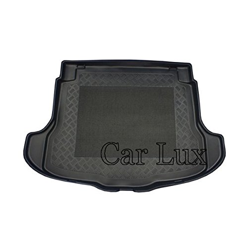 Car Lux AR01571 - Alfombra Cubeta Protector cubre maletero a medida con antideslizante para C-RV CRV CR-V