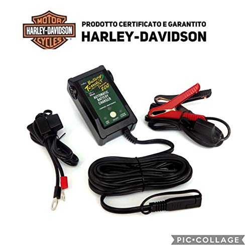 Cargador de baterías inteligente e impermeable, 800 mA. Apto para Harley Davidson Sportster 883 1200 XL XLH XLC
