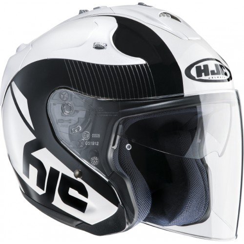 Casco de moto HJC FG-JET ACADIA MC5, Negro/Blanco, M