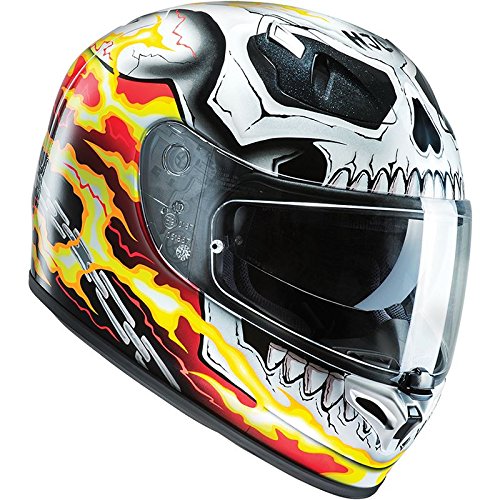 Casco integral HJC FG-ST para motocicleta, edición limitada Marvel Ghost Rider