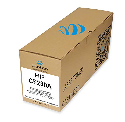 CF230A, 30A Toner negro regenerado Duston compatible con impresoras HP LaserJet Pro M203 M227
