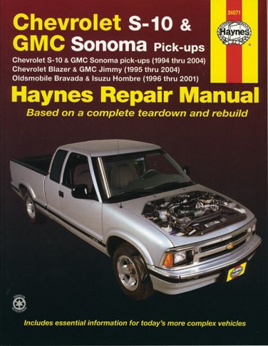 Chevrolet S-10 & Gmc Somona Pick-Ups (94 - 04) (Haynes Manuals)