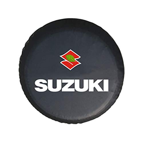Cubierta para Rueda de Repuesto de Adecuado para 4WD Suzuki SX4 Grand Vitara Luxury Isuzu Amigo Rodeo Axiom. Funda Protectora para Rueda de Repuesto de PVC, neumático de Repuesto Cubierta,No 4,14''