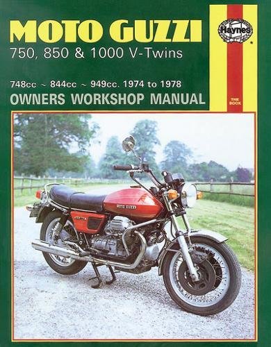 Darlington, M: Moto Guzzi 750, 850 & 1000 V-Twins (74 - 78) (Motorcycle Manuals)