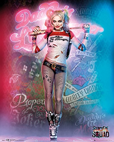 DC Comics GB Eye, Suicide Squad, Harley Quinn Stand, Mini Poster 40x50cm