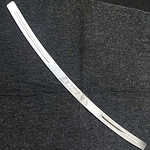 De Acero Inoxidable Protector de Parachoques Trasero para Hyundai Santa Fe IX45 2013-2017, AntiarañAzos Protectora De Maletero Trasero Tira De La Placa del Umbral De Coche Accesorios De Acero Inoxidable Protector de Parachoques Trasero para Hyundai Santa Fe IX45 2013-2017, AntiarañAzos Protectora De Maletero Trasero Tira De La Placa del Umbral De Coche Accesorios