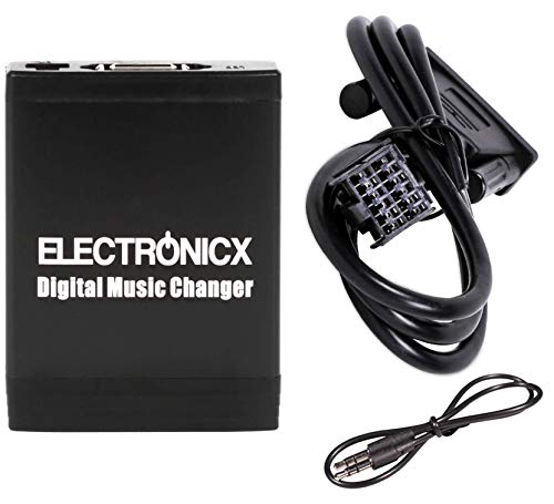 Elec-M06-FRD1 Adaptador de Musica Digital para Interfaz USB SD AUX Cambiador CD, mp3-player para Ford 12 Pin