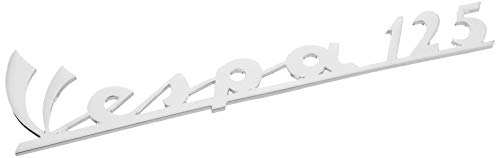 Emblema/Texto 'Vespa 125' para Vespa Primavera – 3 Pins 135 x 35 mm