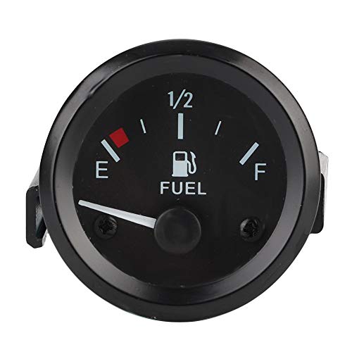 Fydun Indicador de nivel de combustible indicador de nivel de combustible del automóvil LED Digital E-1/2-F Rango con sensor de combustible 52mm Universal Fydun Indicador de nivel de combustible indicador de nivel de combustible del automóvil LED Digital E-1/2-F Rango con sensor de combustible 52mm Universal