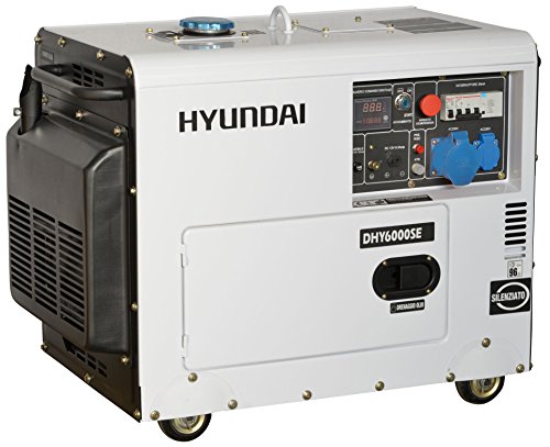 Generatore di corrente diesel 5,2 Kw Hyundai silenziato 65231