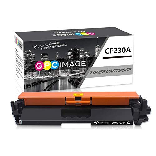 GPC Image 30A Cartuchos de tóner Compatible para HP CF230A 30A -con Chip (1 Negro) para HP Laserjet Pro M203/m203dn/M203dw/MFP M227/M227fdw/M227sdn impresoras