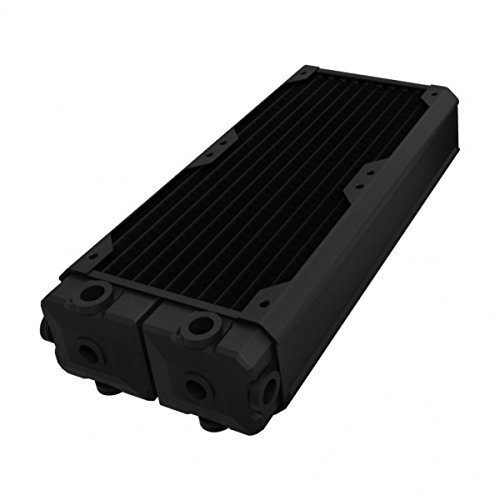 Hardware Labs - Radiador multipuerto Black Ice SR2 Xtreme+ de 240 MP (2x120) - Carbono negro