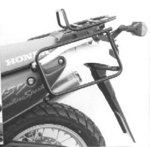 Hepco&Becker Portaequipajes lateral atornillado – negro para Honda XRV 750 Africa Twin a partir de 1993