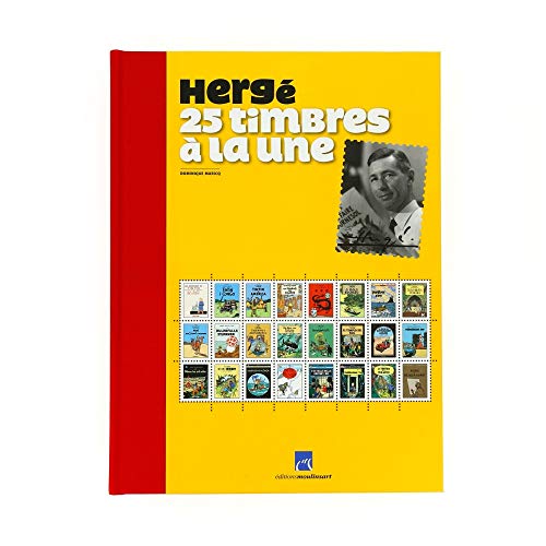 Herge 25 Timbres a la une Tintin