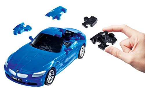 herpa- Puzzle Fun 3D 80657084-BMW Z4, Azul (80657084)