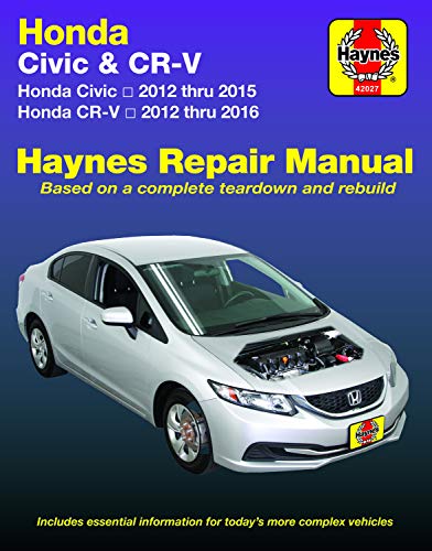 Honda Civic & CR-V (12-16): 2012-16 (Hayne's Repair Manual)