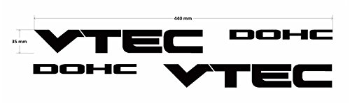 Honda Dohc Vtec – cívica EF EG EK adhesivo gráfico COCHE pegatinas calcomanías (par) (ss20001)