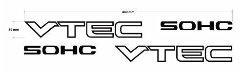 Honda SOHC Stickers – VTEC civic ef eg ek adhesivos gráficos para coche (SS20002)