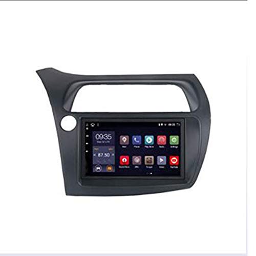 HP CAMP Autoradio Android 9.0 7" Radio Coche Navegación GPS para Honda Civic Hatchback 2006-2011, Coche Navegación Apoyo Mandos de Volante Mirror Link,WiFi 1G+16G