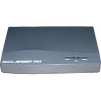 HP Jetdirect 300x - Servidor de impresión (Ethernet LAN, IEEE 802.3, IEEE 802.3u, 10, 100 Mbit/s, 2 MB) Gris