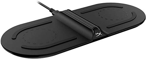 HyperX HX-CPBS-C ChargePlay Base – Cargador Inalámbrico Certificado-Qi con dos bases para cargar dos dispositivos, Indicador de carga, Compatible con Dispositivos compatibles con Qi (Enchufe EU) HyperX HX-CPBS-C ChargePlay Base – Cargador Inalámbrico Certificado-Qi con dos bases para cargar dos dispositivos, Indicador de carga, Compatible con Dispositivos compatibles con Qi (Enchufe EU)