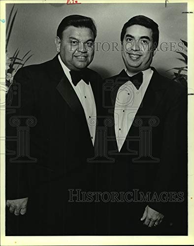 Imágenes Históricas 1988 Fotografía de prensa Al Aleman y Ben Rodríguez, Cámara Hispana de San Antonio