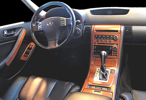 Infiniti G35 G35 G 35 2 Door Coupe Interior de Madera del Burl Dash Juego de Acabados Set 2005 2006