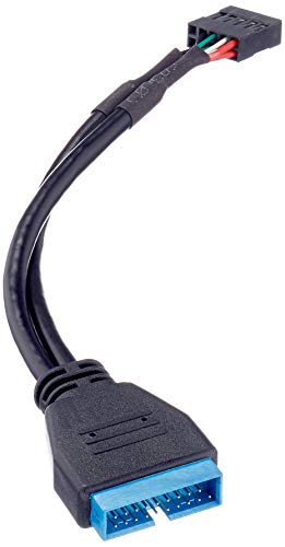 InLine 33449I - Cable Adaptador para USB Interno, Negro
