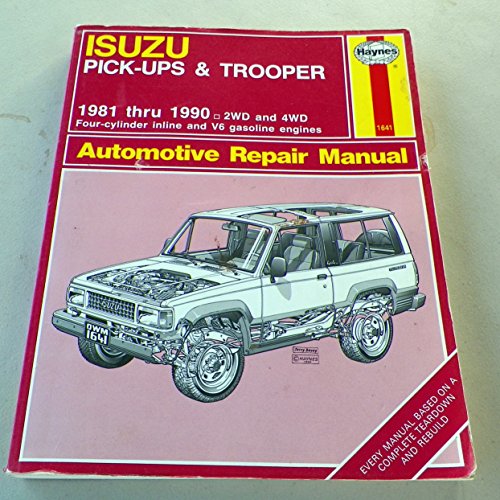 Isuzu Pick-ups and Trooper 1981-90 2WD and 4WD Automotive Repair Manual