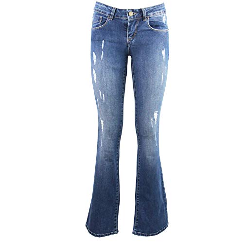 J. RoDINO - Pantalón de piña modelo IVONNE RT POWERSTREECH PUSHUP DENIM ANTICELLULITE fabricado en Italia Jeans 40