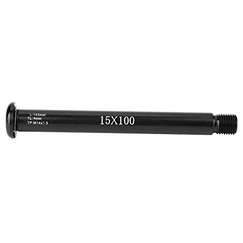 Keenso Eje Pasante, Eje 100 * 15 mm para Horquilla Delantera Fox SC32 34 36