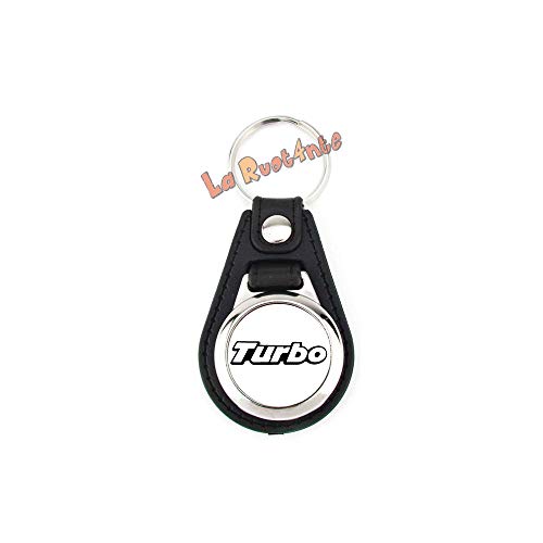 La Ruotante Llavero apto para coche Turbo Daily de época vintage + moneda para carro de la compra