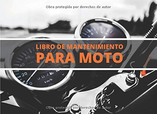 Libro de Mantenimiento para Moto: Registro de mantenimiento y reparación de motocicletas - 20,96 cm x 15,24 cm, 101 páginas - Páginas prefabricadas ... su moto - Adecuado para todos los fabricante.