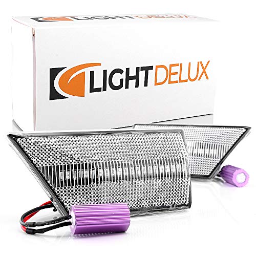 LIGHTDELUX Repuesto para intermitentes laterales LED para Opel SIGNUM CC (Z03) VECTRA C CC (Z02) VECTRA C Caravan (Z02) V-171913