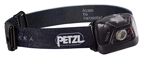 Linterna frontal PETZL TIKKA® negra 200 lúmenes