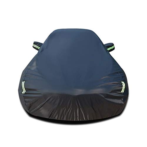 LIUFS Compatible con Honda Accord Type-R Car Cover Protector Solar Protector de Lluvia Oxford Cloth Car Cover Thickke Insulation Heat Shade Four Seasons Universal