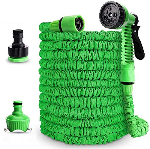 Manguera de Jardín Extensible,Hose Basic - Manguera Extensible con la Presión del Agua, Manguera De Jardín Extensible 15M/49FT Con 8 Funciones De Cabeza De Aeroso,Adaptador de boquilla gratis Manguera de Jardín Extensible,Hose Basic - Manguera Extensible con la Presión del Agua, Manguera De Jardín Extensible 15M/49FT Con 8 Funciones De Cabeza De Aeroso,Adaptador de boquilla gratis