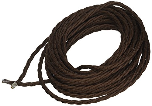 merlotti 40293 Cable eléctrico Trenzado frrtx 3 x 1.50, marrón, 10 m
