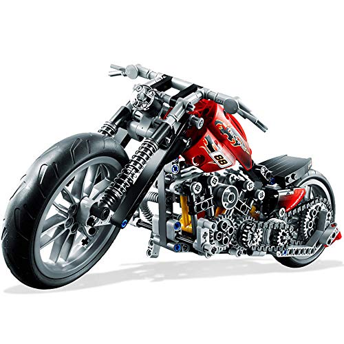 Modelo Bloques de construcción DIY Harley Vehículo Bloque de construcción Ladrillo Juguete Niños Puzzle Set de Regalo (378pcs)