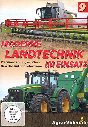 Moderne Landtechnik im Einsatz 9 - Precision Farming mit Claas, New Holland und John Deere [Alemania] [DVD]