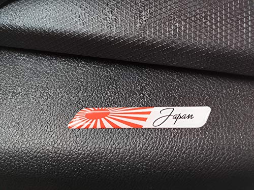 M&T Motor car insignia, 3D Gel de Silicona Japón Bandera Insignia del Panel del Coche de la Cuerpo de la Etiqueta Engomada del Emblema Autoadhesivo de la Etiqueta