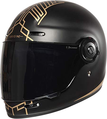 Origine Helmets Origine Vega + Dark Visor imited Edition: Ten Black - Matt - TG L XS Negro