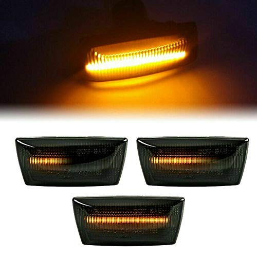 panthem 1 par de luces intermitentes, marcadores laterales dinámicos, indicadoras de flujo LED, repetidor de humo, reemplazo para O-pel V-auxhall Adam Astra H Corsa D Corsa E Insignia A Meriua B panthem 1 par de luces intermitentes, marcadores laterales dinámicos, indicadoras de flujo LED, repetidor de humo, reemplazo para O-pel V-auxhall Adam Astra H Corsa D Corsa E Insignia A Meriua B