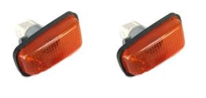 Par de 2 piezas indicador lateral repetidor lámpara para Citroen Berlingo Evasio Saxo Xantia XM Xsara ZX